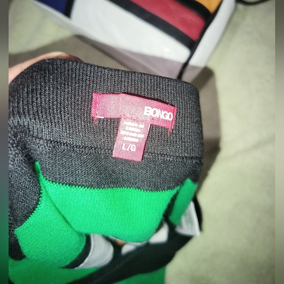 Unlisted Mondrian Multicolor Crossbody Leather Bag and Bongo Skirt Set. - Picture 12 of 16